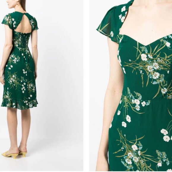 Reformation Buena Print Rosi Floral Midi Dress - Picture 5 of 6